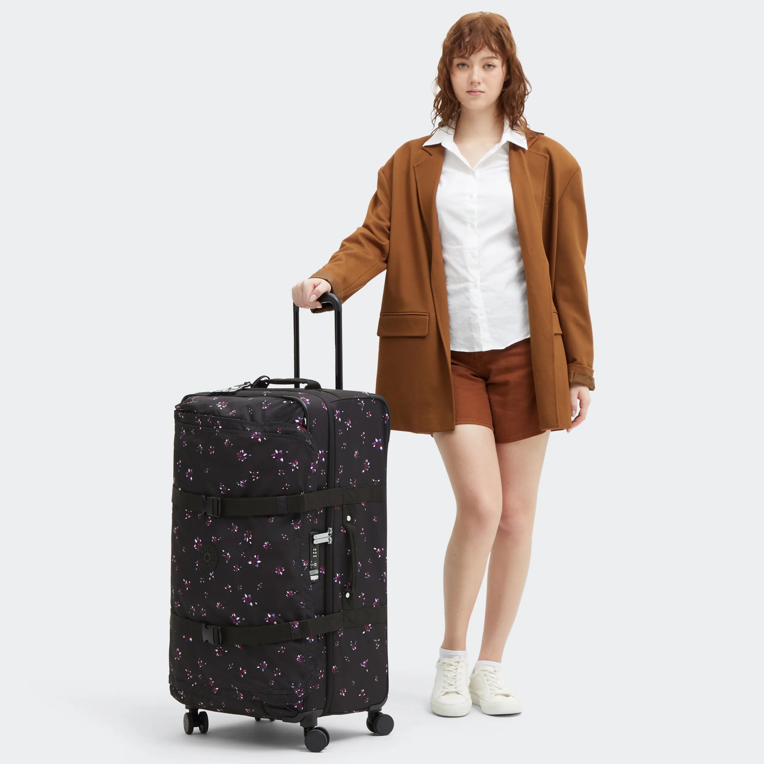 Spontaneous Large Printed Rolling Luggage - Image 2