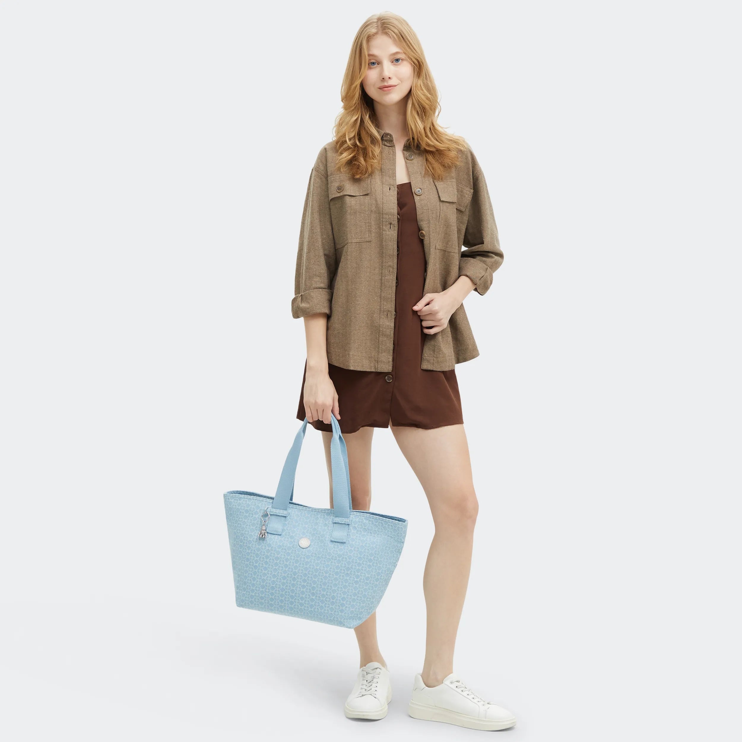 Raaja Printed Denim Tote Bag - Image 8