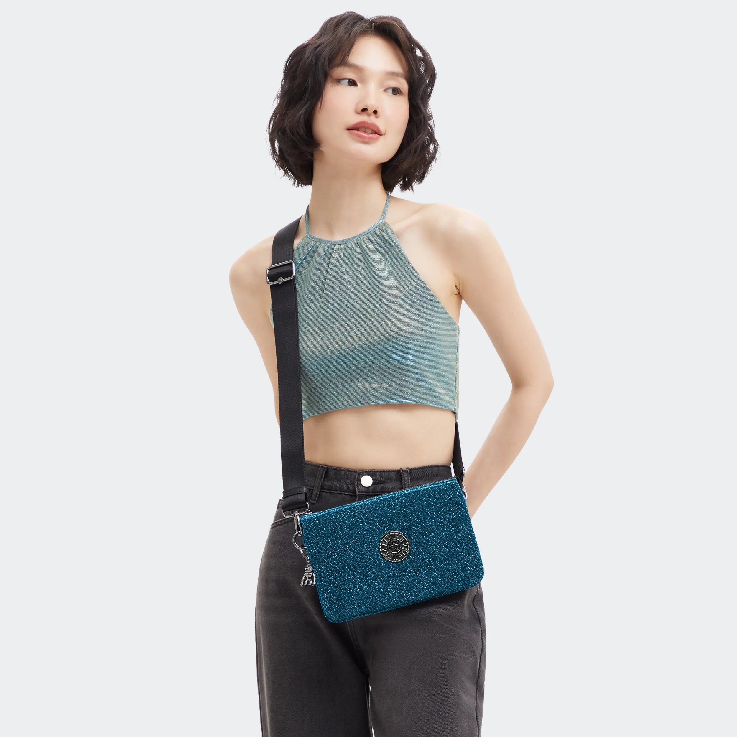 Riri Sparkly Crossbody Bag - Image 7
