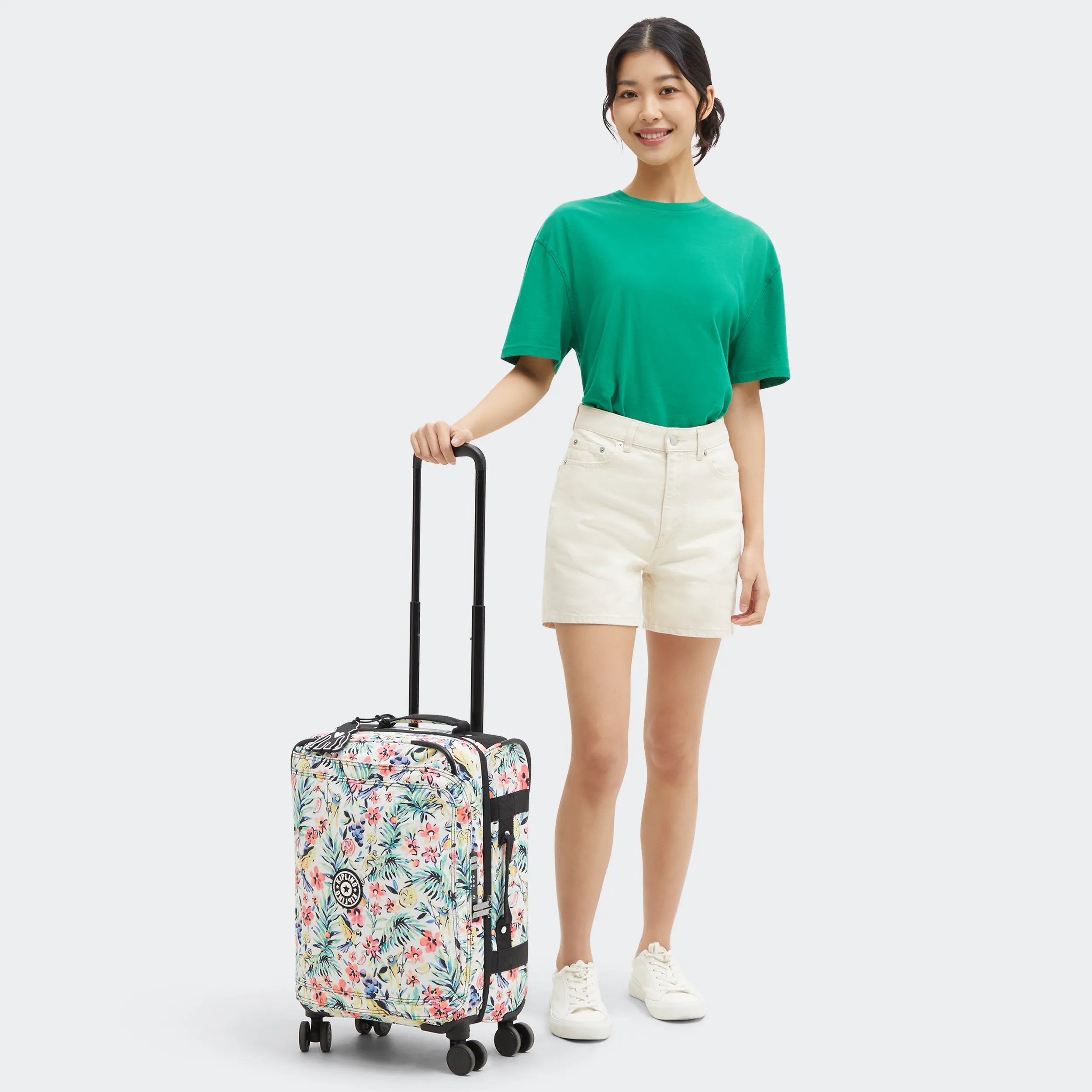 Spontaneous Small Printed Rolling Luggage - Image 2