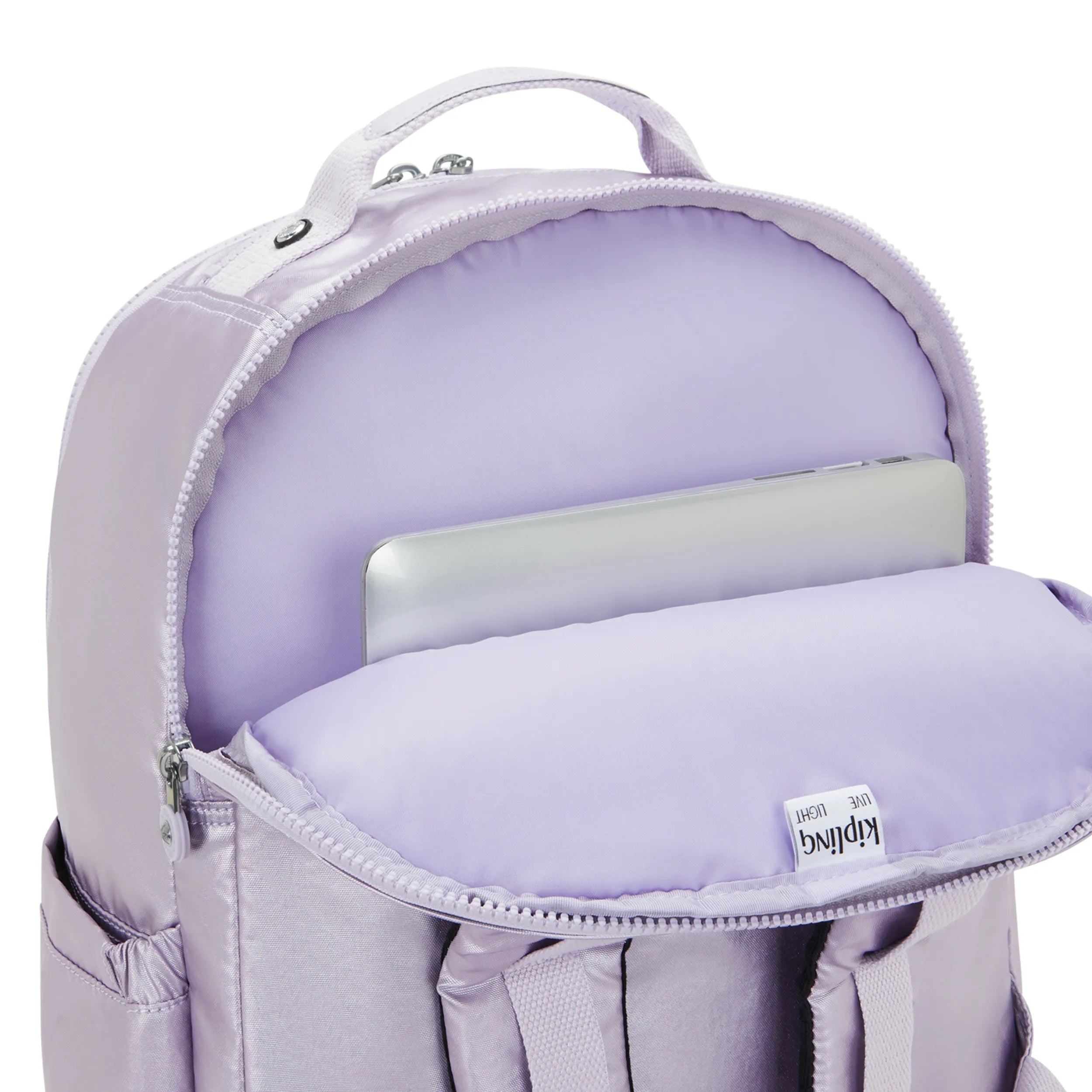 Seoul Extra Large Metallic 17 Laptop Backpack - Image 6
