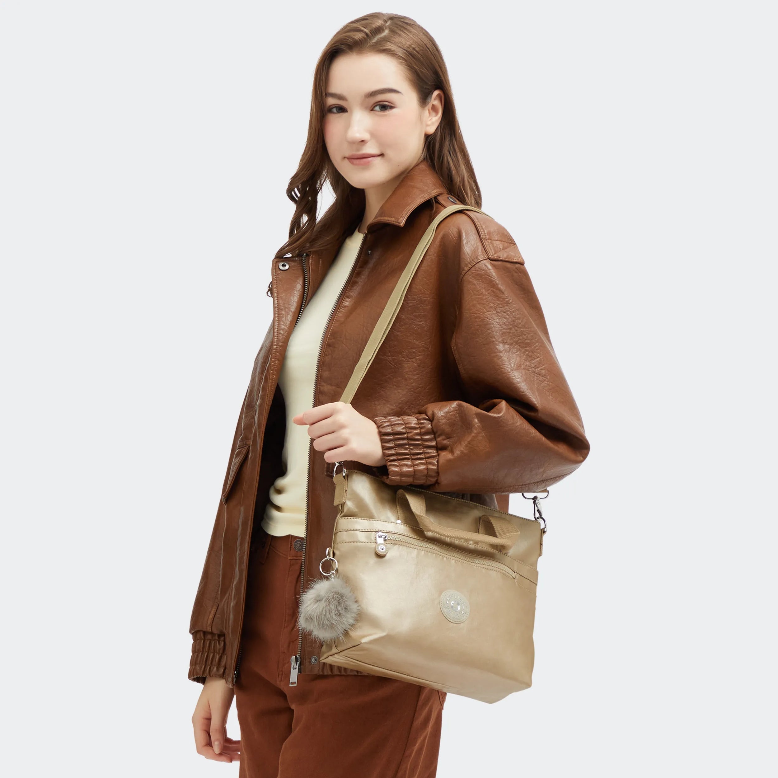 Zamora Up Metallic Tote Bag - Image 2