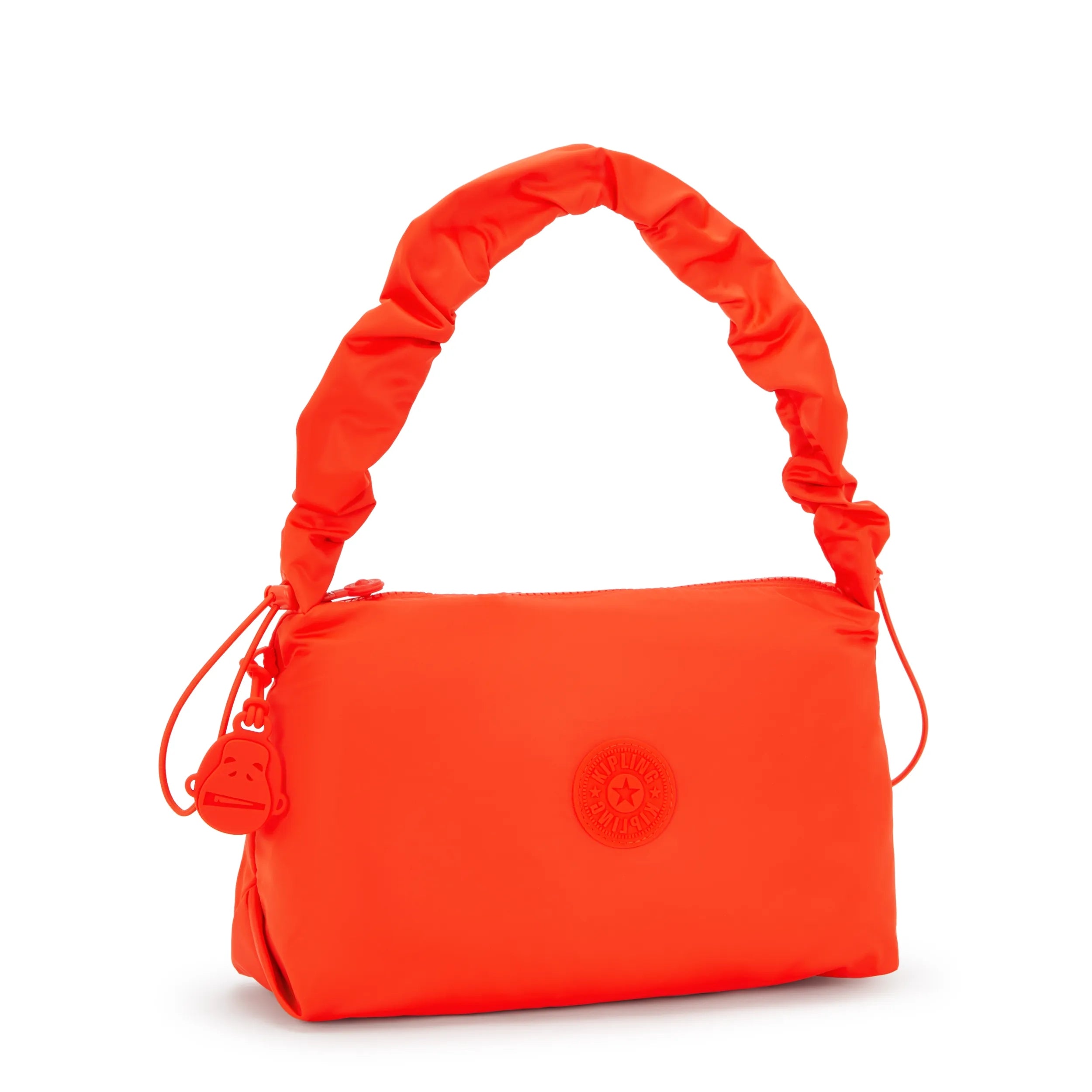 Eleni Medium Smooth Satin Shoulder Bag - Image 5